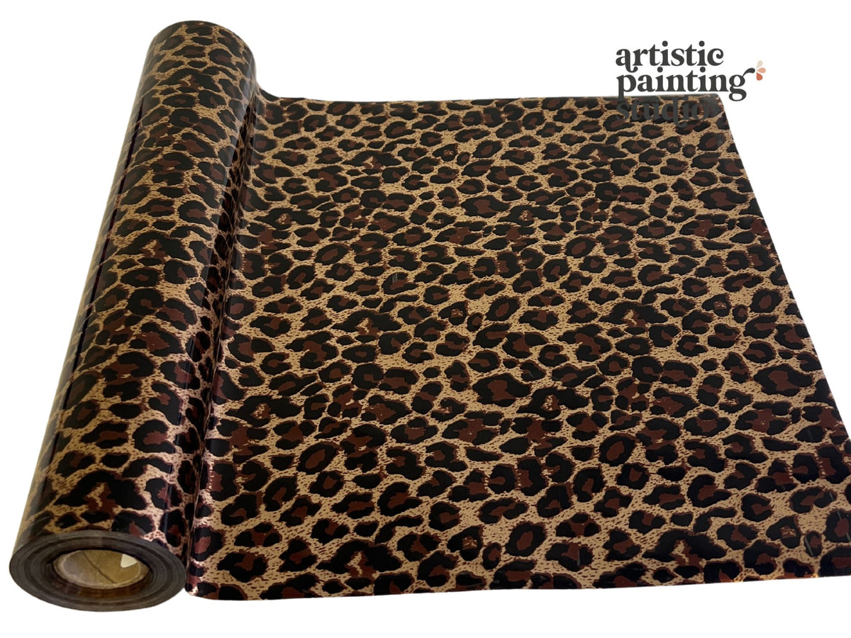 Alexa Leopard Metallic Foil