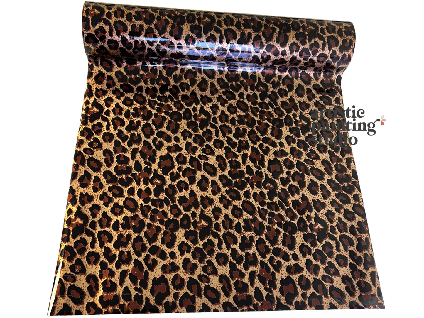 Alexa Leopard Metallic Foil Transfers