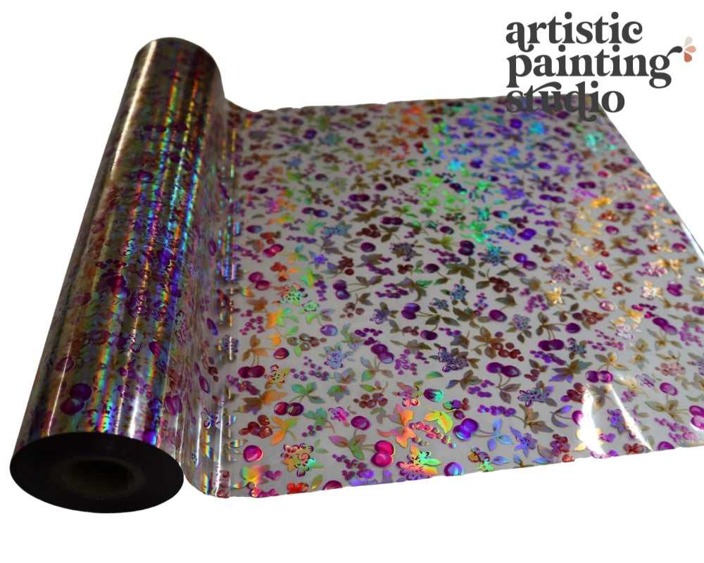 Cherry on Top Hologram Transfer Foil