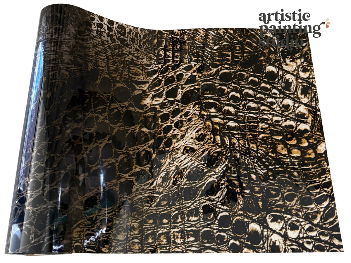 cooper crocodile transfer foil for crafts