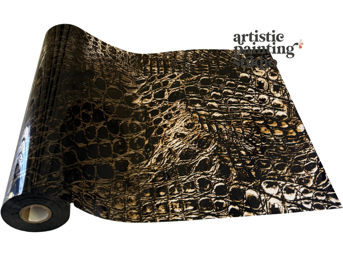 cooper crocodile transfer foil for crafts