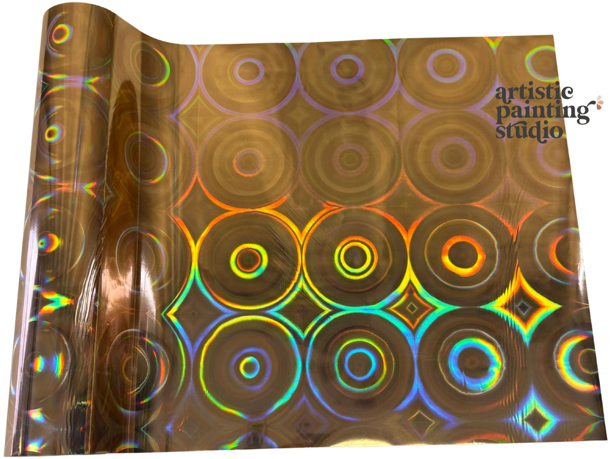 Nellie Gold Holographic Foil