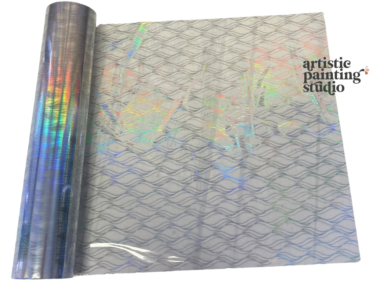 Steel Waters Holographic Foil (transparent)