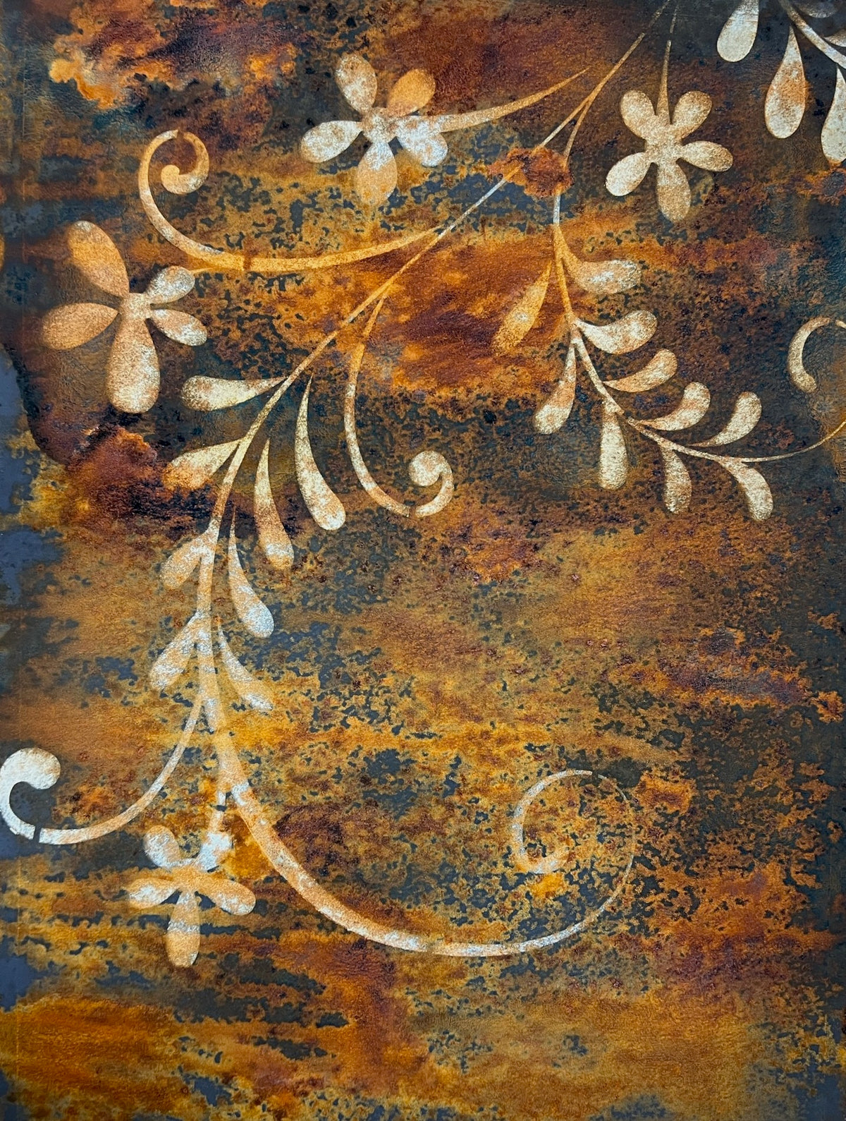 Whitney Rust Finish