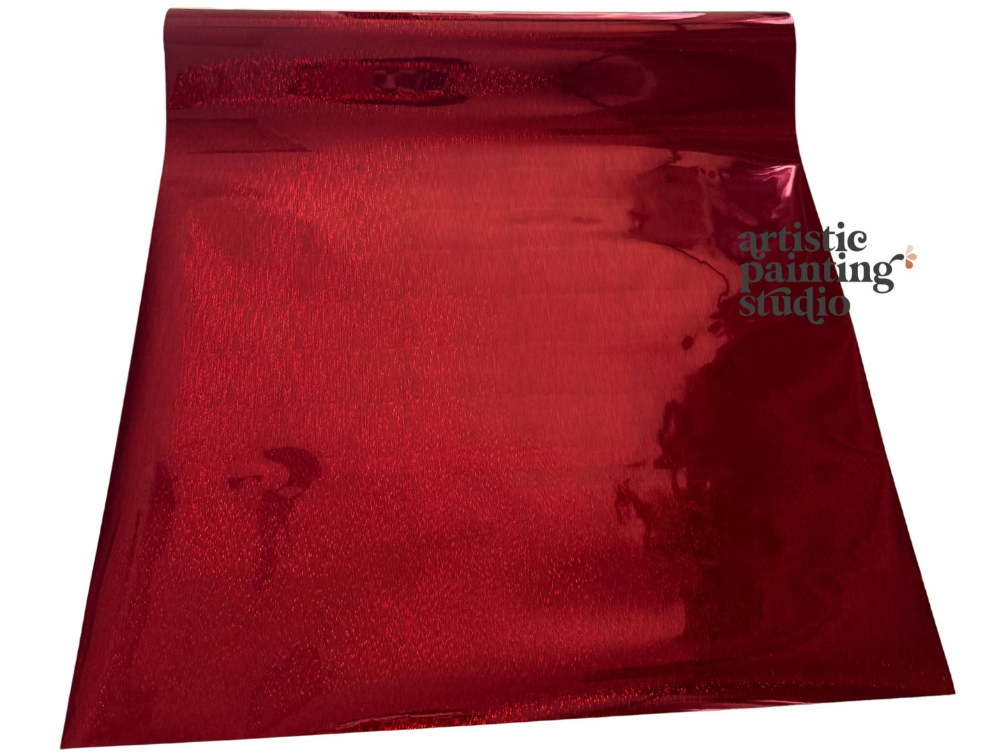 Apsen Red Metallic Foil