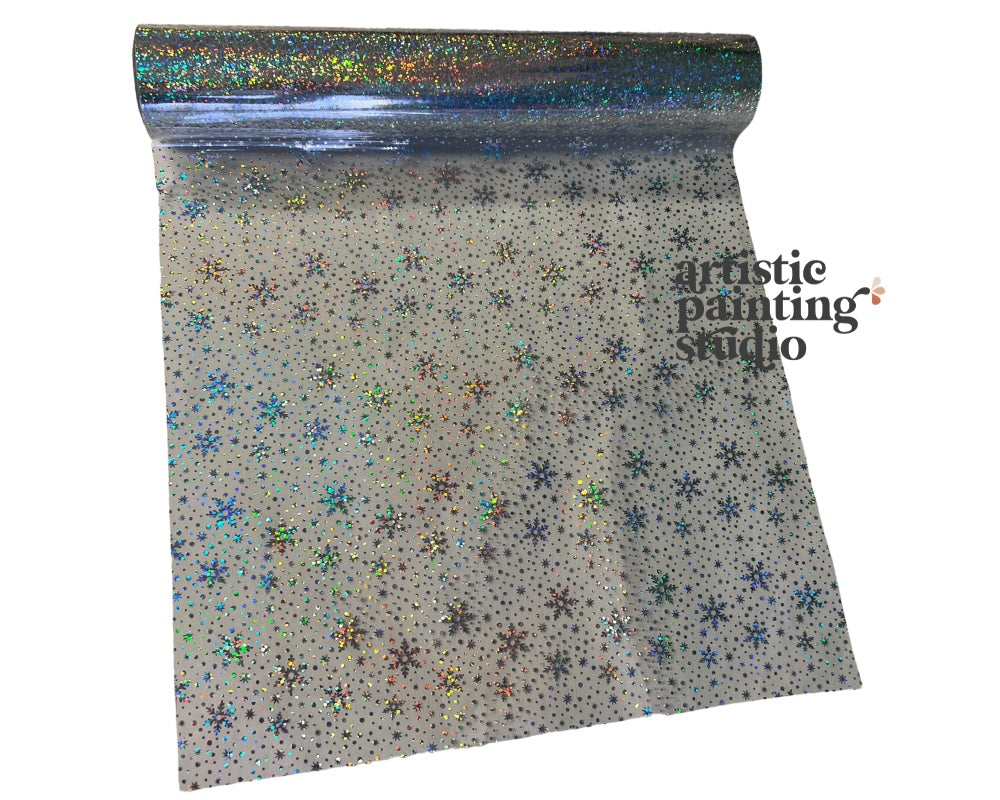 Elsa Snowflake Hologram Foil