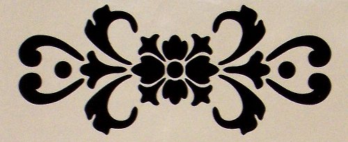#1006 Valencia Floral Stencil
