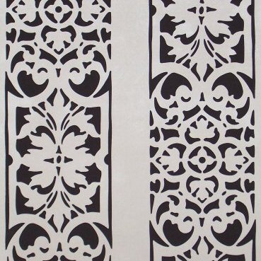 #1015 Bamberry Border Stencil