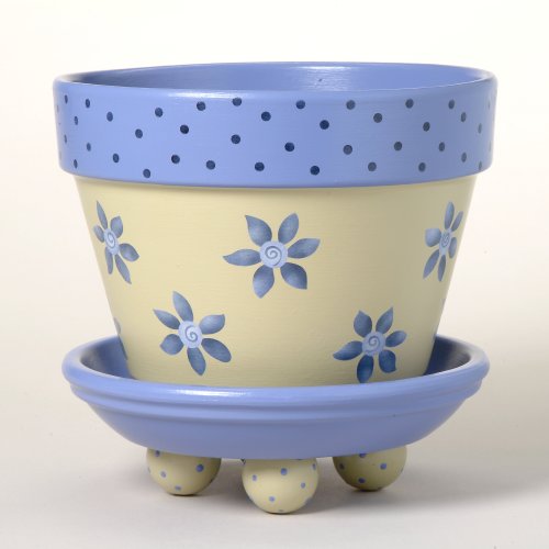 plant pot stencils #171 La De Da Flowers Flower Pot Stencil