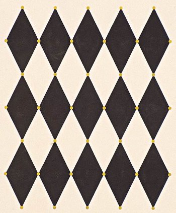 #232 Harliquen Stencil