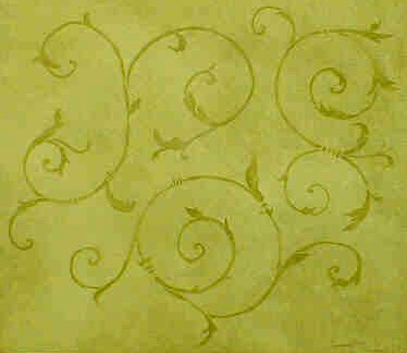 #525 Verdalee Swirls Stencil