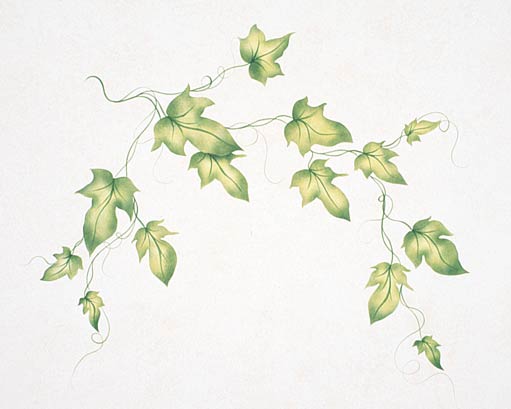 #601 Just Ivy Stencil