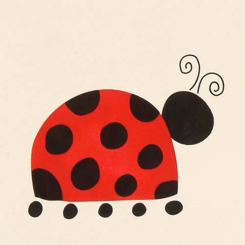 #735 Missy Miss Lady Bug Stencil
