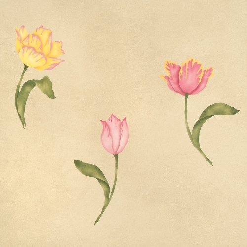 #850 Kelli Ann's Tulips Stencil