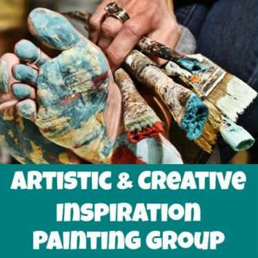 Artistic & Creative Inspiration Painting Group - Annual Membership Auto renew