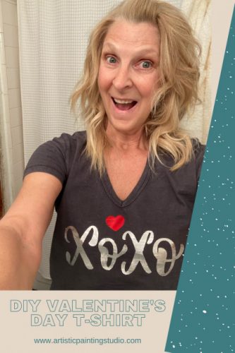 DIY Valentine's Day T-Shirt