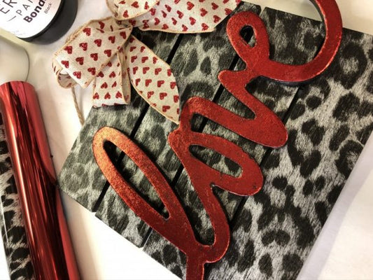 Valentine's Day Wooden Sign