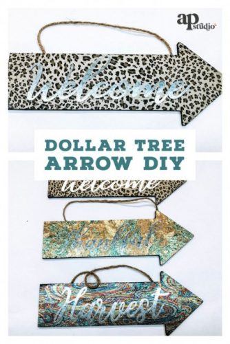 Dollar Tree Arrow DIY