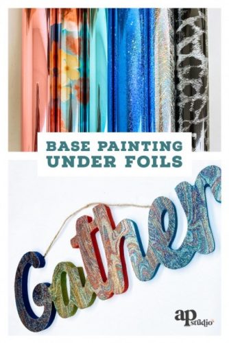 Base Painting Under Foils