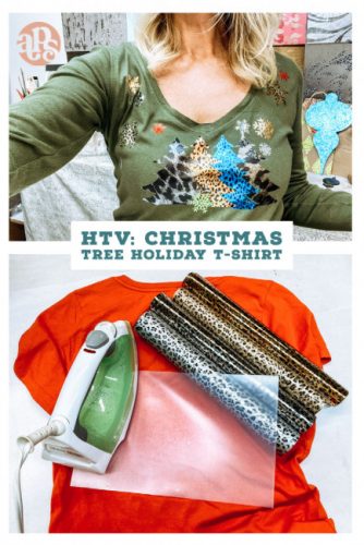 HTV: Christmas Tree Holiday T-Shirt