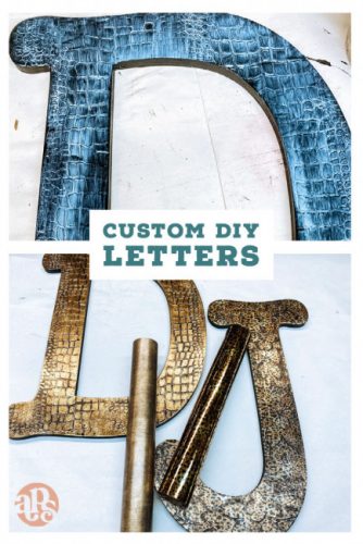Custom DIY Letters