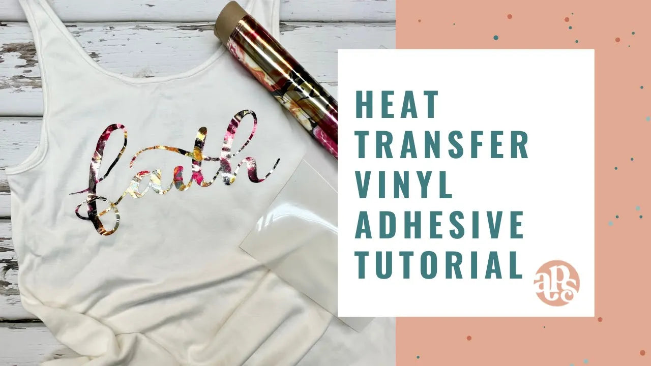 How to use Heat Transfer Vinyl Adhesive with Clothes – Artistic ...