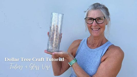 Dollar Tree Crafts | Glass Vase