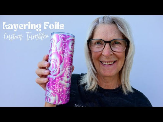 Create a Foil Wrap Tumbler