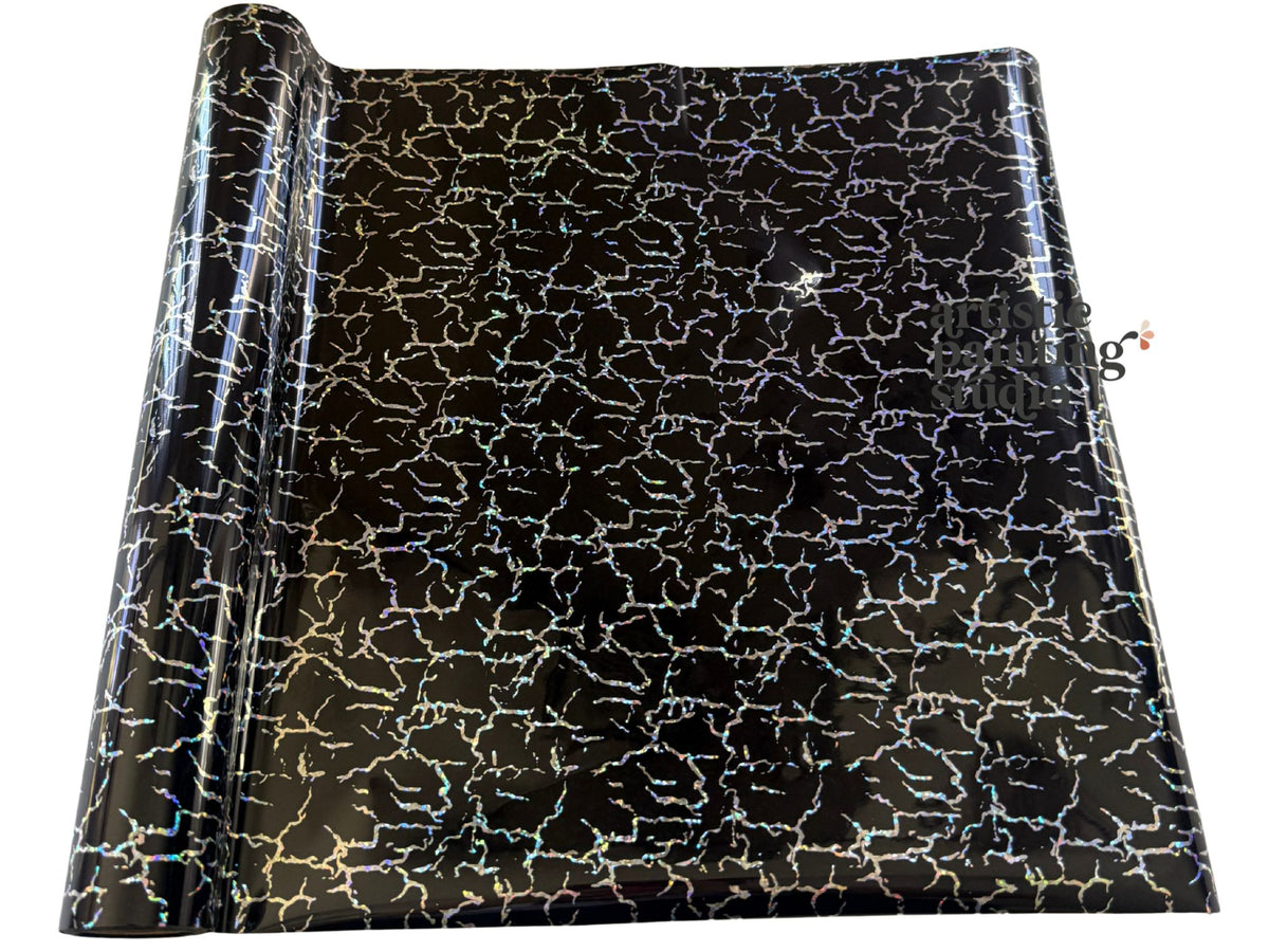 Black Ice Holographic Foil