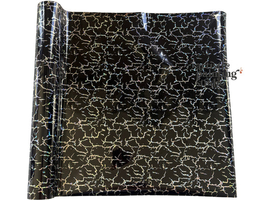 Black Ice Holographic Foil