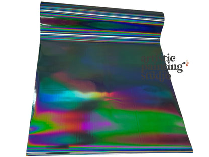 Black Hologram - Rainbow Foil