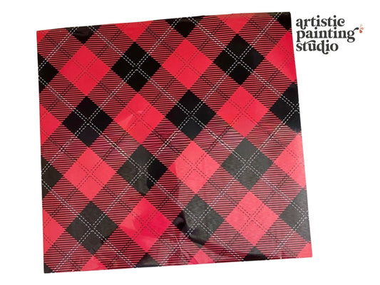 Buffalo Plaid Foil