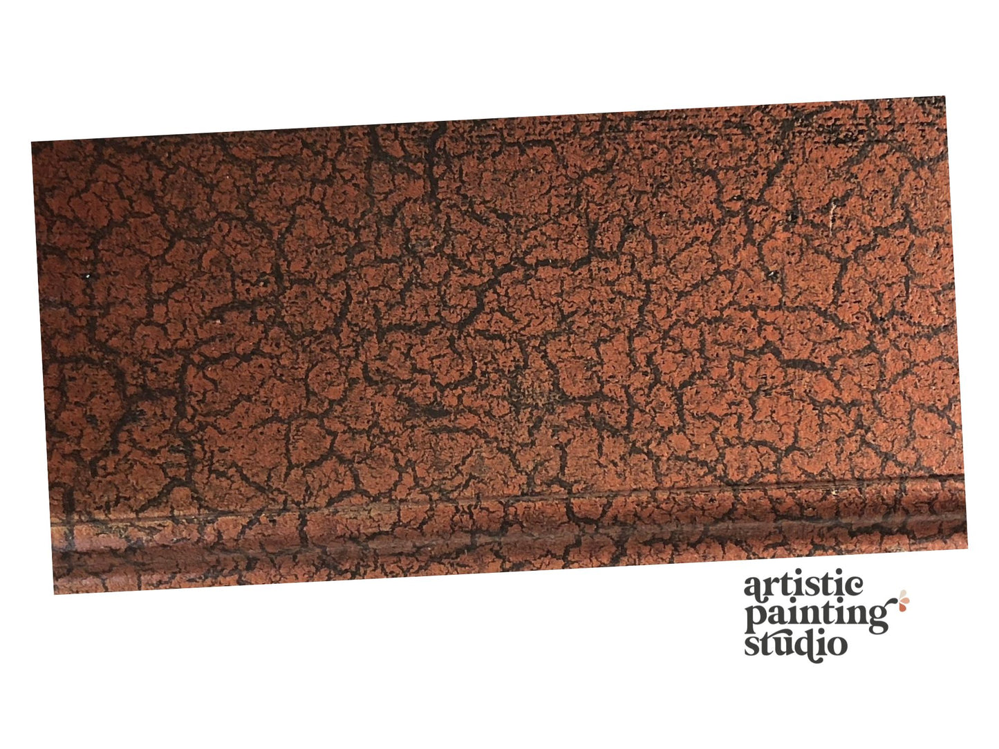 Copper Bronze Crackle Foil