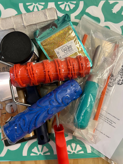 Possible products included in the DIY mystery box