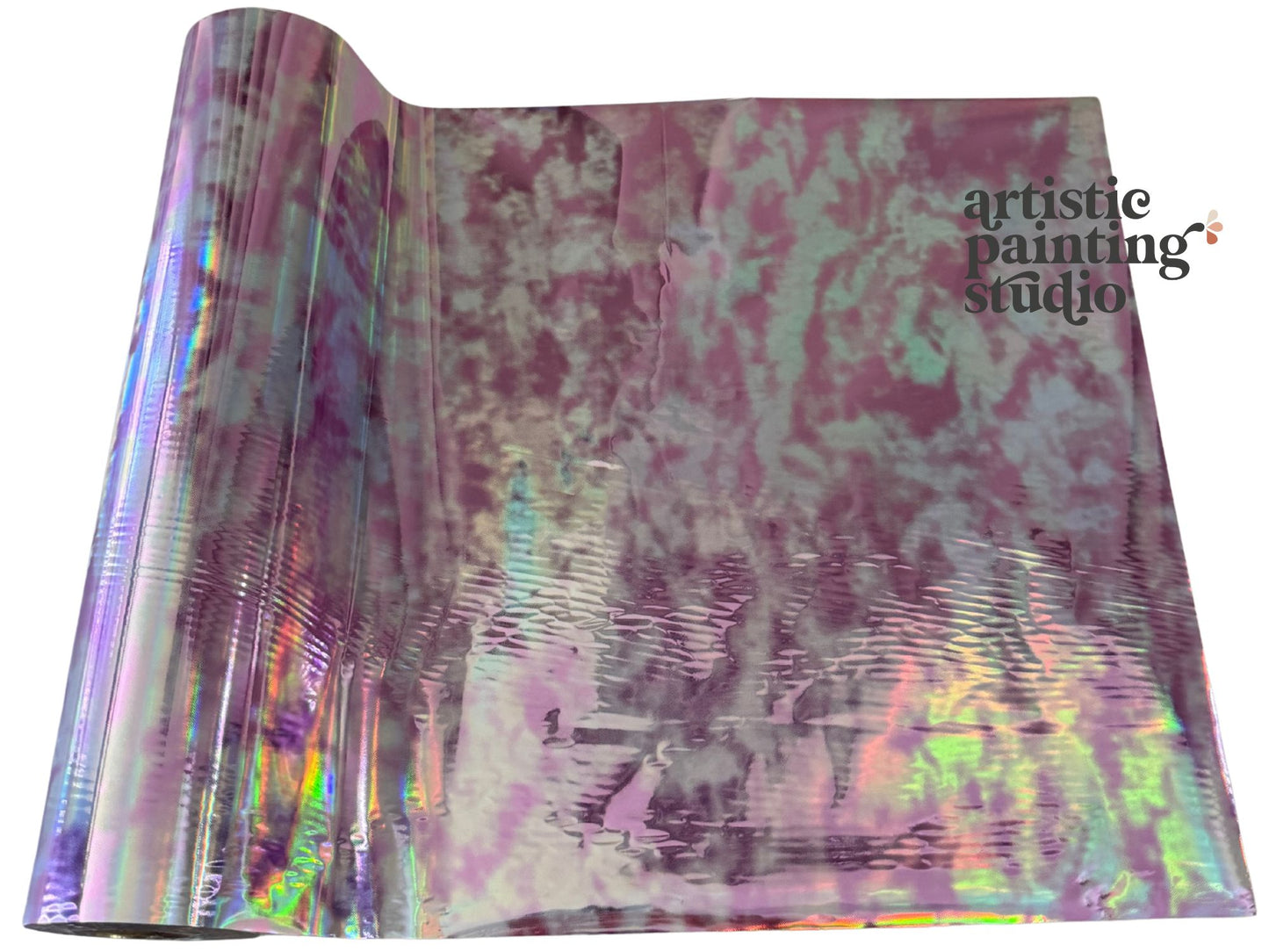 Pink and silver metallic transfer foil for craftsPink and silver metallic transfer foil for crafts