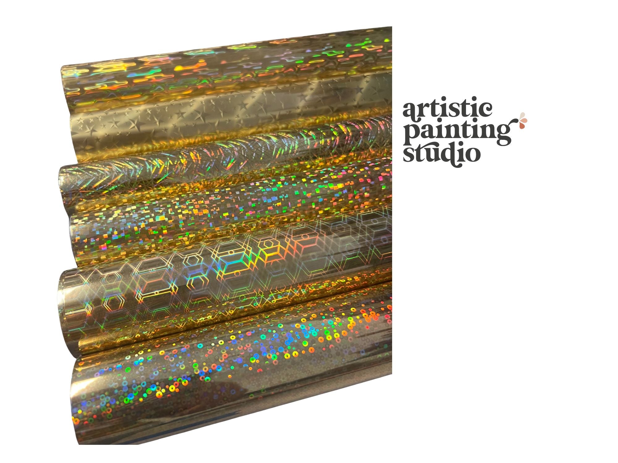 Gold Foils Collection & Sample Pack – Artistic Painting Studio