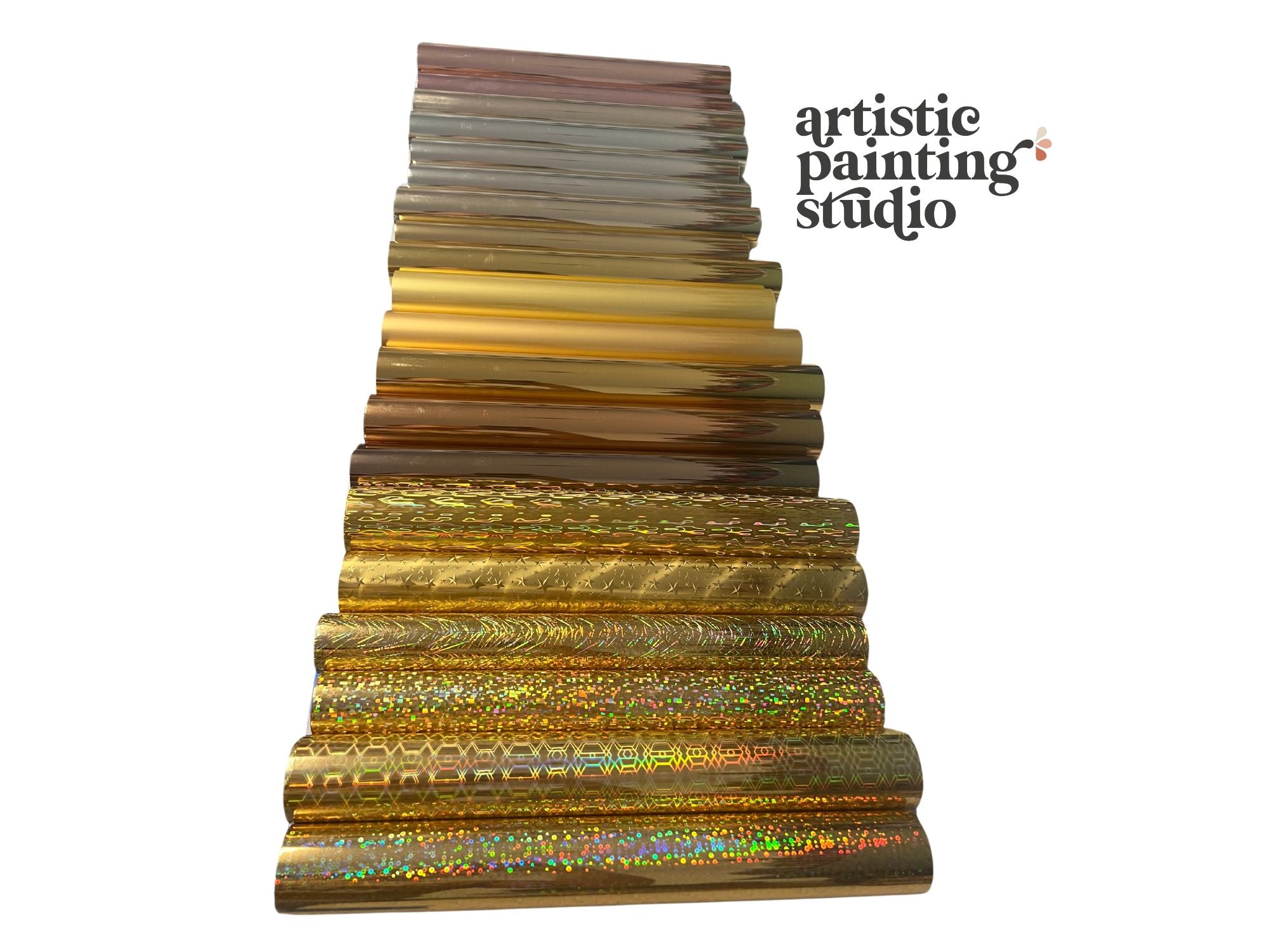 Gold Foils Collection & Sample Pack – Artistic Painting Studio