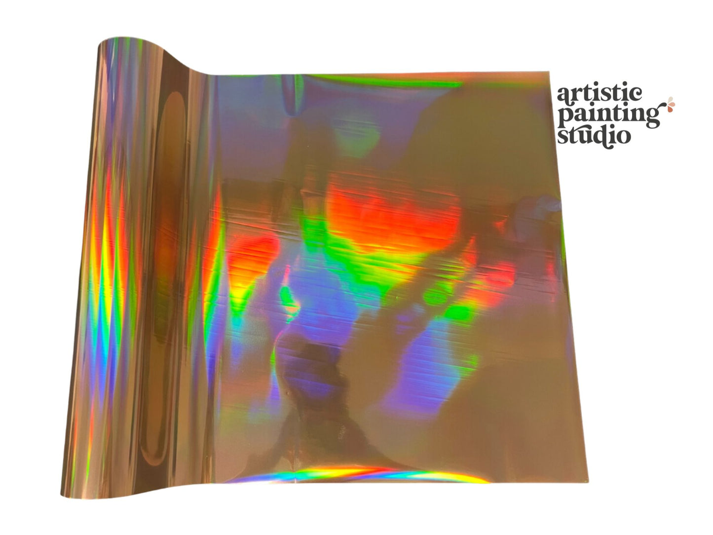 Gold Hologram - Rainbow Foil