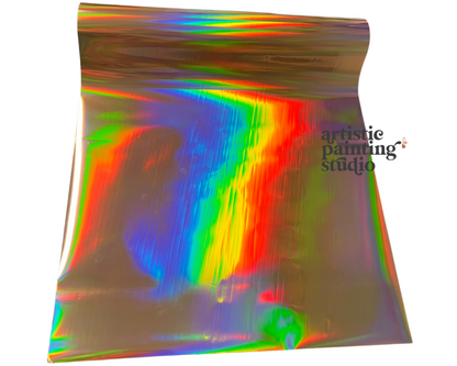 Gold Hologram - Rainbow Foil