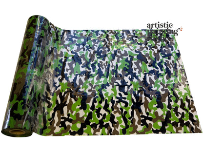 Green Camo Foil