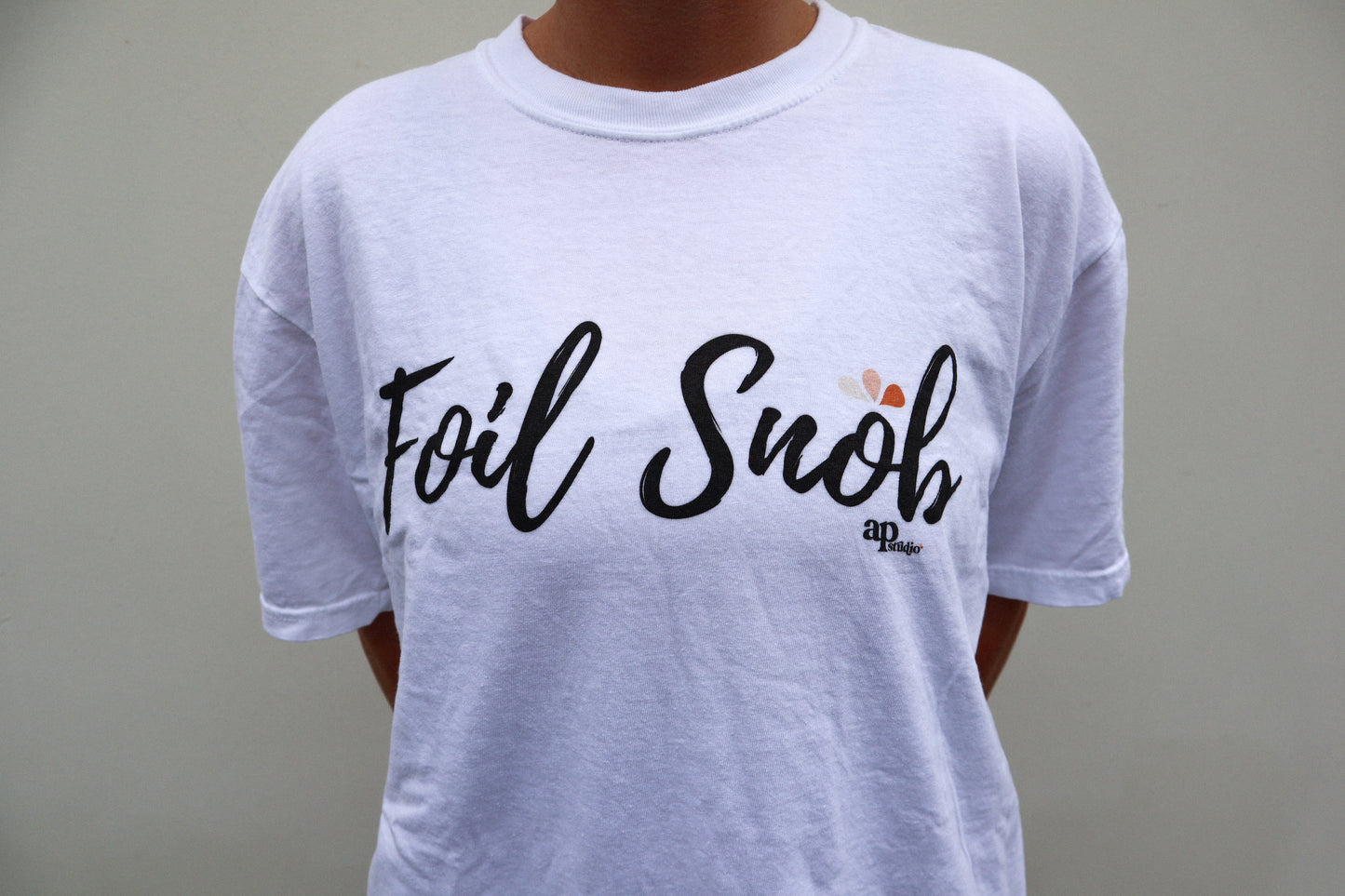 Foil Snob T-Shirt - White