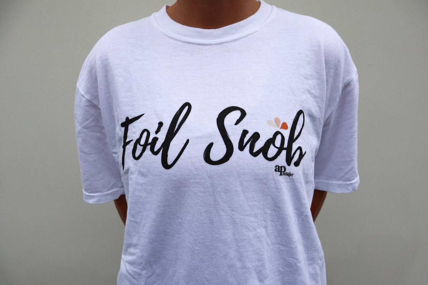 Foil Snob T-Shirt - Grey