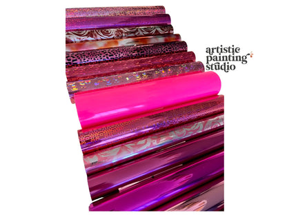 Pink Foils Collection & Sample Pack