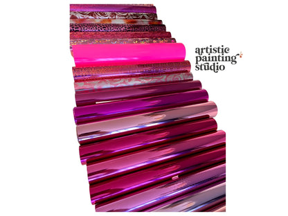 Pink Foils Collection & Sample Pack