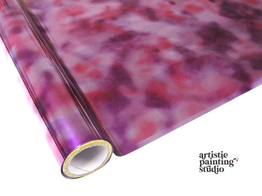 Tie Dye - Purple/Pink Foil