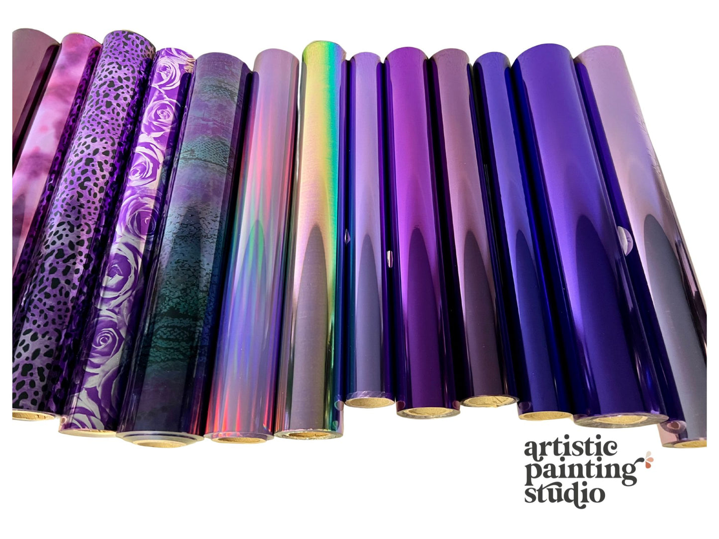 Purple & Silver Foils Collection & Sample Pack