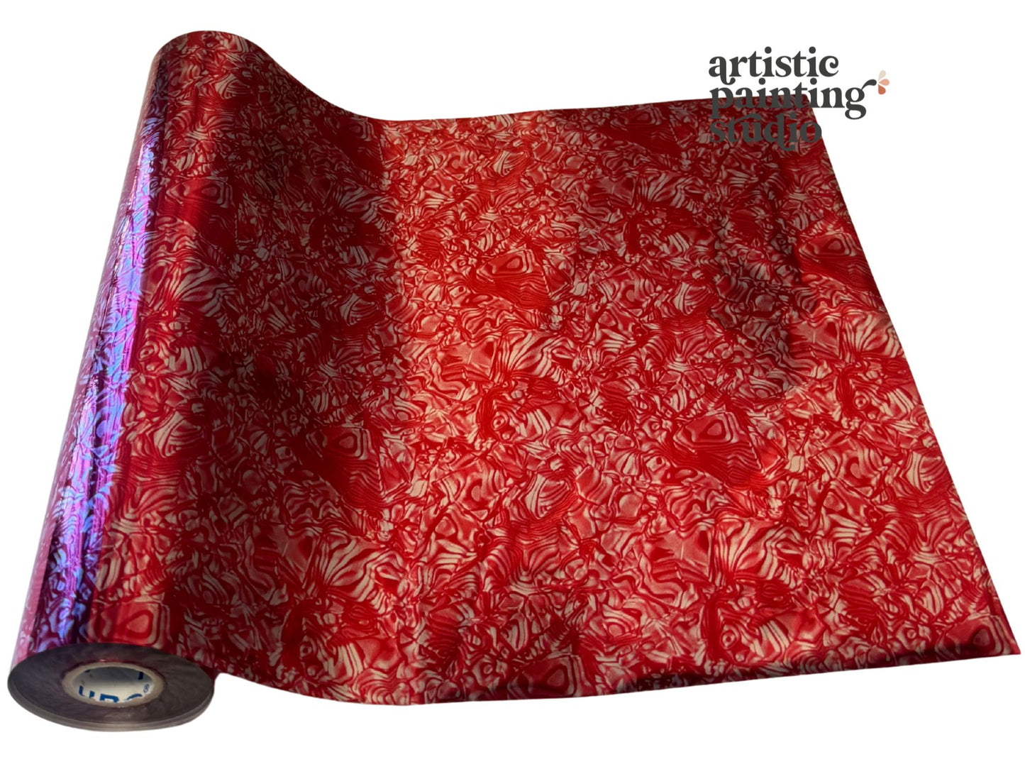 Red Marble Foil