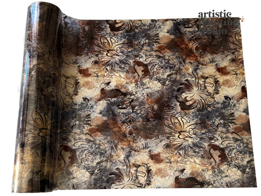 Silas Blu Foil (semi-transparent)