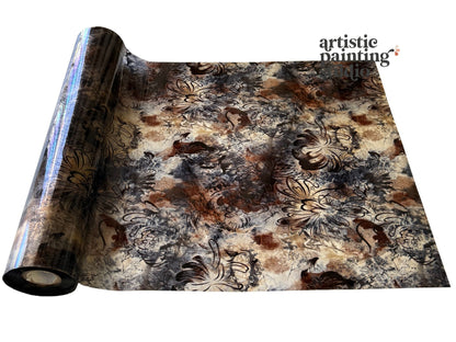 Silas Blu Foil (semi-transparent)