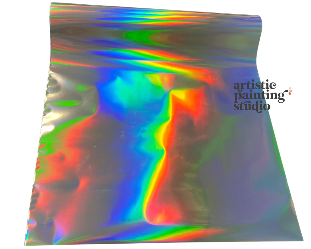 Silver Hologram - Rainbow Foil